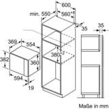 Bosch BEL554MB0 Serie 6, Mikrowelle schwarz