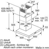 Bosch DWB66DM50 Serie | 4, Dunstabzugshaube edelstahl