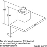 Bosch DWB66DM50 Serie | 4, Dunstabzugshaube edelstahl