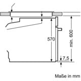 Bosch HBA533BB1 Serie 4, Backofen schwarz