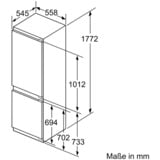 Bosch KIF86PFE0 Serie 8, Kühl-/Gefrierkombination 