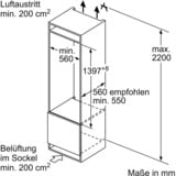 Bosch KIL52ADE0 Serie 6, Kühlschrank 