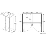 Bosch KSV36VBEP Serie | 4, Vollraumkühlschrank schwarz