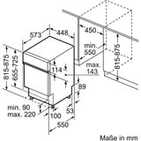 Bosch SPI2IKS10E Serie 2, Spülmaschine edelstahl, Home Connect