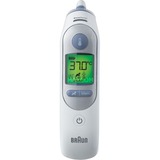 Braun Fieberthermometer ThermoScan 7 weiß, Infrarot-Ohrthermometer