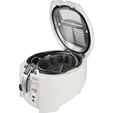 DeLonghi Fritteuse Rotofry F 28533 weiß, 1.800 Watt, Ölbehälter 1,3 Liter