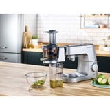 Kenwood Slow Juicer Aufsatz KAX720PL grau/silber, für Küchenmaschine Chef / Chef XL / Kmix