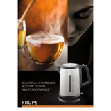 Krups Control Line BW 442D, Wasserkocher silber/schwarz, 1,7 Liter