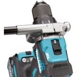 Makita Akku-Bohrschrauber DF001GD201 XGT, 40Volt blau/schwarz, 2x Li-Ionen Akku 2,5Ah, MAKPAC