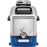 Tefal Fritteuse Oleoclean Pro FR 8040 edelstahl/schwarz, 2.300 Watt, Ölbehälter 3,5 Liter, Timer