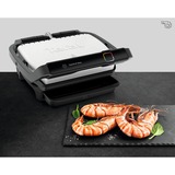 Tefal OptiGrill Elite GC750D, Kontaktgrill silber/schwarz, 2.000 Watt