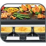 Tefal Raclette Grill RE4588 schwarz/silber