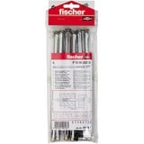 fischer Fensterrahmendübel F 10 M 202 B silber, 6 Stück, mit Schraube