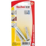 fischer Spreizdübel SB 8/6 K grau, 2 Stück, mit Winkelhaken