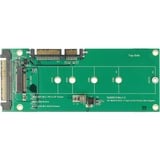 DeLOCK Konverter U.2 SFF>SATA /M.2 22P mit M.2 Key M Slot