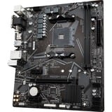 GIGABYTE A520M S2H, Mainboard schwarz/grau