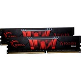 G.Skill DIMM 16 GB DDR4-2400 (2x 8 GB) Dual-Kit, Arbeitsspeicher F4-2400C15D-16GIS, Aegis, INTEL XMP