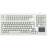 CHERRY TouchBoard G80-11900, Tastatur beige, DE-Layout, Cherry MX, mit Touchpad