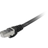 Sharkoon Patchkabel SFTP, RJ-45, mit Cat.7a Rohkabel schwarz, 50cm