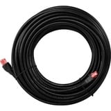 goobay CAT.6 Outdoor-Patchkabel U/UTP schwarz, 40 Meter