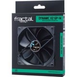 Fractal Design X2 GP-14 140x140x25, Gehäuselüfter schwarz, 140 mm