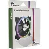 Inter-Tech Argus RS-051 RGB 120x120x25, Gehäuselüfter schwarz