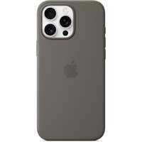 Apple Silikon Case mit MagSafe, Handyhülle grau, iPhone 16 Pro Max