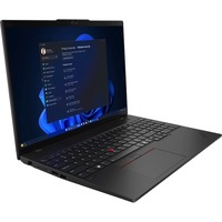 Lenovo ThinkPad L16 G1 (21L3003BGE), Notebook schwarz, Windows 11 Pro 64-Bit, 40.6 cm (16 Zoll) & 60 Hz Display, 256 GB SSD