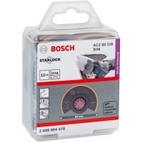 Bosch Segmentsägeblatt ACZ 85 EIB Multi Material, Ø 85mm 10 Stück, BIM-TiN