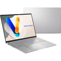 ASUS Vivobook S 16 OLED (M5606UA-MX030X), Notebook silber, Windows 11 Pro 64-Bit, 40.6 cm (16 Zoll) & 120 Hz Display, 1 TB SSD