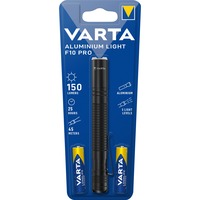 VARTA Aluminium Light F10 Pro, Taschenlampe schwarz