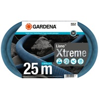 GARDENA Textilschlauch Liano Xtreme 3/4", 25 Meter dunkelgrau/orange, Modell 2023