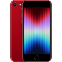 Apple iPhone SE (2022) 64GB Generalüberholt, Handy Product Red, iOS