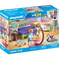 PLAYMOBIL 71609 My Life Schlafzimmer mit Babyspielecke, Konstruktionsspielzeug 