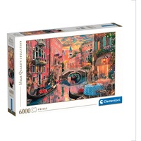 Clementoni High Quality Collection - Venedig bei Sonnenuntergang, Puzzle Teile: 6000