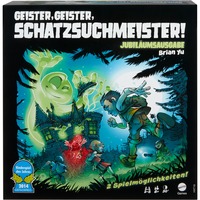 Mattel Games Geister, Geister, Schatzsuchmeister (Jubiläumsausgabe), Brettspiel 
