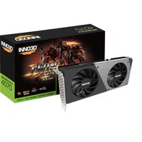 INNO3D GeForce RTX 4070 TWIN X2, Grafikkarte DLSS 3, 3x DisplayPort, 1x HDMI 2.1