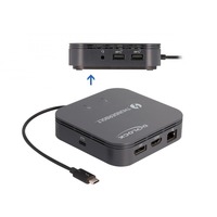 DeLOCK Thunderbolt 3 Mini Dockingstation 8K schwarz