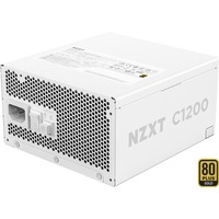 NZXT C1200 Gold ATX 3.1, PC-Netzteil weiß, 1x 16-Pin Grafikkarten Stecker, 6x PCIe, Kabel-Management, 1200 Watt