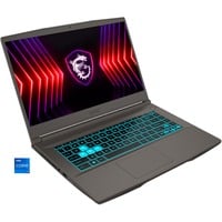 MSI Thin 15 B13VF-2872, Gaming-Notebook grau, Intel® Core™ i7-13620H, NVIDIA GeForce RTX 4060, 16 GB DDR4, 512 GB SSD, ohne Betriebssystem