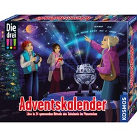 KOSMOS Die drei !!! Adventskalender 2025, Experimentierkasten 