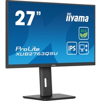 iiyama ProLite XUB2763QSU-B1, LED-Monitor 69 cm (27 Zoll), schwarz (matt), QHD, IPS, Adaptive-Sync, 100Hz Panel