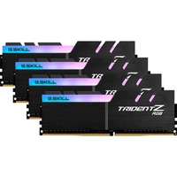 G.Skill DIMM 32 GB DDR4-2666 (4x 8 GB) Quad-Kit, Arbeitsspeicher F4-2666C18Q-32GTZR, Trident Z RGB