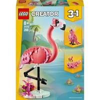 LEGO 31170 Creator 3-in-1 Rosa Flamingo, Konstruktionsspielzeug 