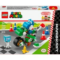 LEGO 72031 Super Mario - Mario Kart: Yoshi-Bike, Konstruktionsspielzeug 