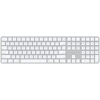 Apple Magic Keyboard mit Touch ID und Ziffernblock, Tastatur silber/weiß, US-Layout, für Mac Modelle mit Apple Chip