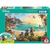 Schmidt Spiele Thomas Kinkade Studios: Disney - Lilo & Stitch, Puzzle 200 Teile