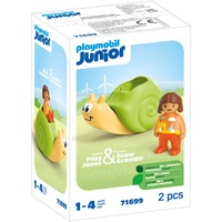 PLAYMOBIL 71699 Junior: Schaukelschnecke mit Rasselfunktion, Konstruktionsspielzeug 