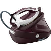 Tefal Pro Express Ultimate II GV9721, Dampfbügelstation dunkelrot/weiß