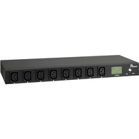 Inter-Tech PDU SA-0816, 16A, Steckdosenleiste schwarz, 8 schaltbare C13 Steckdosen